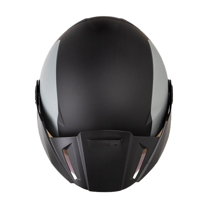 Casco Shaft 212 Trick Negro Azul Visor Iridium Azul