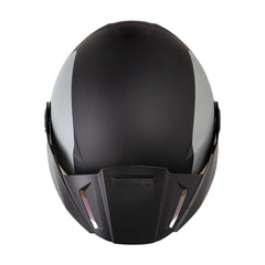 Casco Shaft 212 Trick Negro Azul Visor Iridium Azul