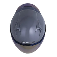 Casco Shaft 226 Gt Crest Gris Oscuro Azul Visor Iridium Azul