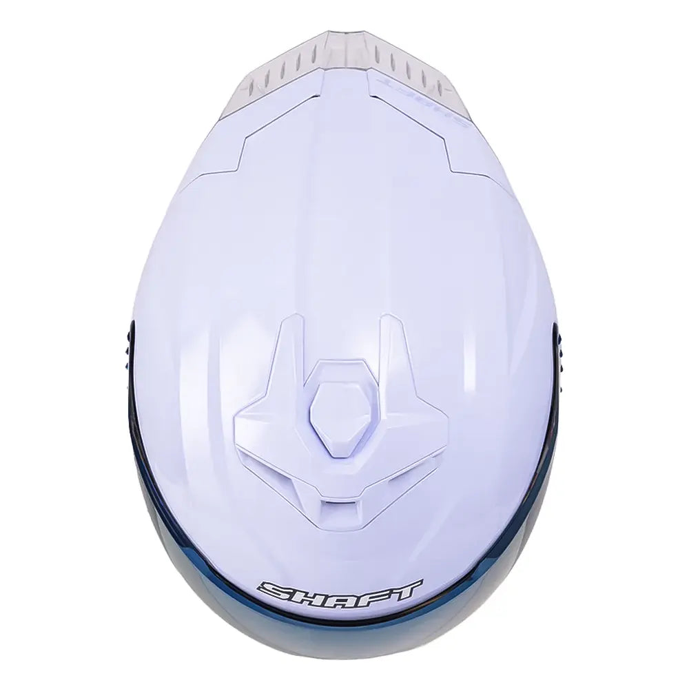 Casco Shaft 246 Sp Solid Morado Claro Visor Iridium Azul