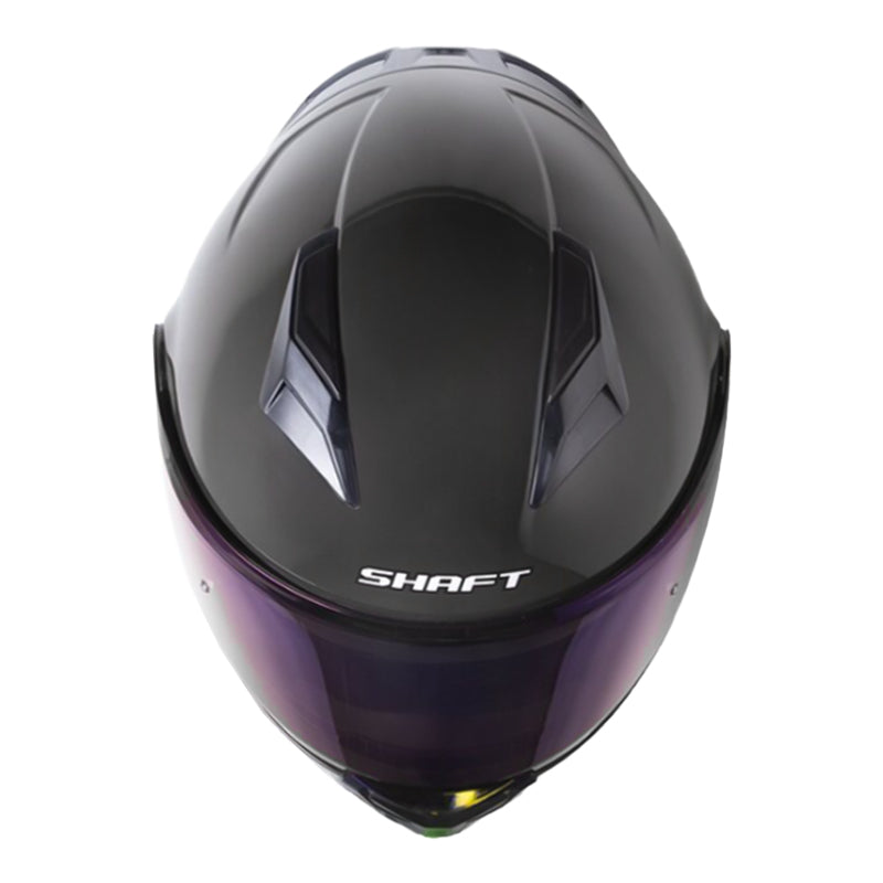Casco Shaft 3820 Sp Solid Gris Oscuro Gris Visor Iridium Azul