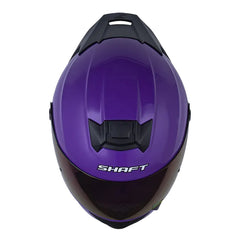 Casco Shaft 502sp Solid Morado Silver Revo Morado