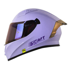 Casco Shaft 526sp Evo Solid Morado Claro Visor Iridium Morado