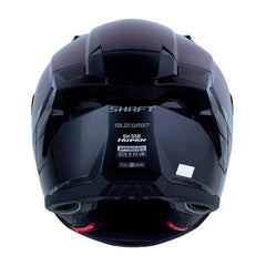 Casco Shaft 556 Taipan Solid Sunset Camaleon Gris Visor Iridium Azul