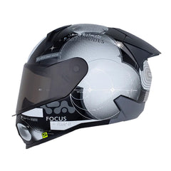 Casco Shaft 560 Evo Connection Negro Gris Oscuro Visor Smoke