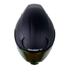 Casco Shaft 562 R Solid Negro Fucsia Visor Revo Morado