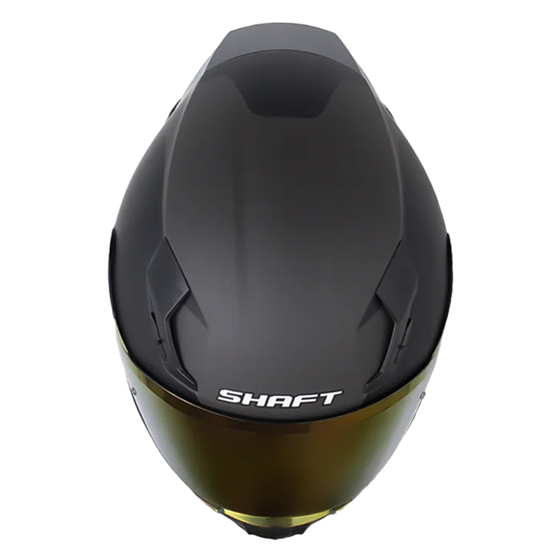 Casco Shaft 562 R Trax Gris Oscuro Negro Visor Iridium Rojo