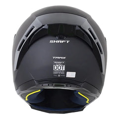 Casco Shaft 562 R Trax Gris Oscuro Negro Visor Iridium Rojo