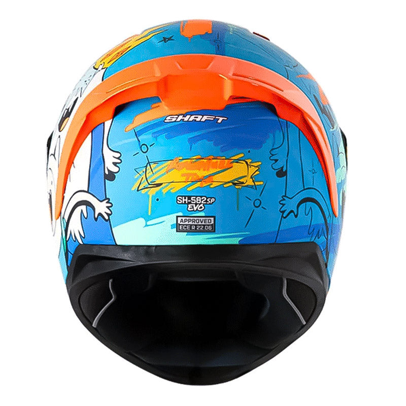 Casco Shaft 582Sp Adventure Time Azul Amarillo
