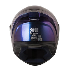 Casco Shaft 582Sp Evo Solid Camaleon Visor Azul
