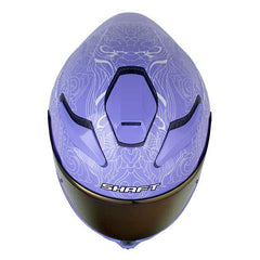 Casco Shaft 584 Sp Asia Morado Claro Visor Revo Morado