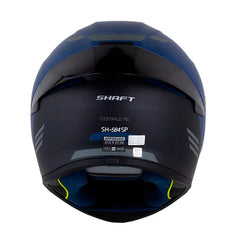 Casco Shaft 584 Sp Complete Azul Gris Visor Revo Rojo