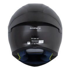 Casco Shaft 584 Sp Solid Gris Oscuro Negro Visor Iridium Azul