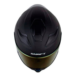 Casco Shaft 584 Sp Solid Negro Fucsia Visor Iridium Morado