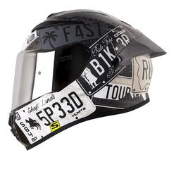 Casco Shaft 584 Sp State Gris Visor Iridium Silver