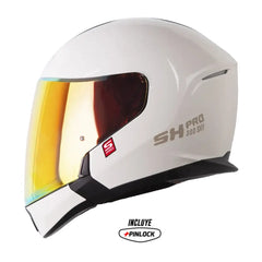Casco Shaft Pro 300 Modular Solid Arena Visor Revo Rojo