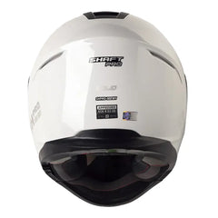 Casco Shaft Pro 300 Modular Solid Gris Claro Visor Iridium Azul