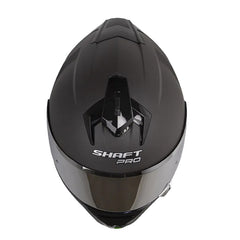 Casco Shaft Pro 610Dv Evo Solid Gris Oscuro Visor Iridium Azul