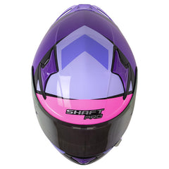 Casco Shaft Pro 612Dv Evo Cop Morado Claro Morado Visor Morado