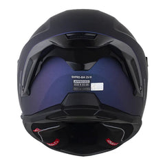Casco Shaft Pro 614 Dv R Solid Camaleon Silver Visor Iridium Morado