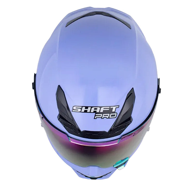 Casco Shaft Pro 615Dv Solid Morado Claro Visor Revo Morado