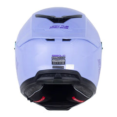 Casco Shaft Pro 615Dv Solid Morado Claro Visor Revo Morado