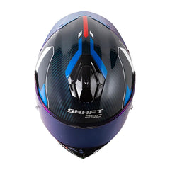 Casco Shaft Pro 620 C Evo Hald Azul Claro Visor Iridium Azul