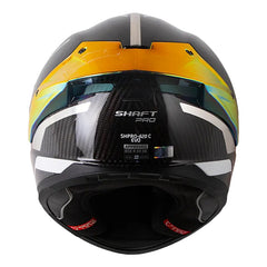 Casco Shaft Pro 620 C Evo Hald Negro Gris Oscuro Visor Revo Rojo
