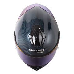 Casco Shaft Pro 620 C Evo Solid 3K Azul Visor Iridium Azul