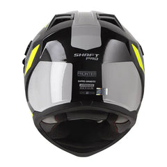 Casco Shaft Pro Mx400Dv Frontier Negro Gris Visor Iridium Azul