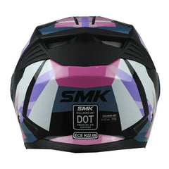 Casco Smk Gullwing Cha Negro Rosado