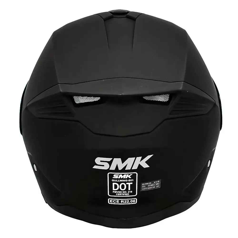 Casco Smk Gullwing V2 Negro