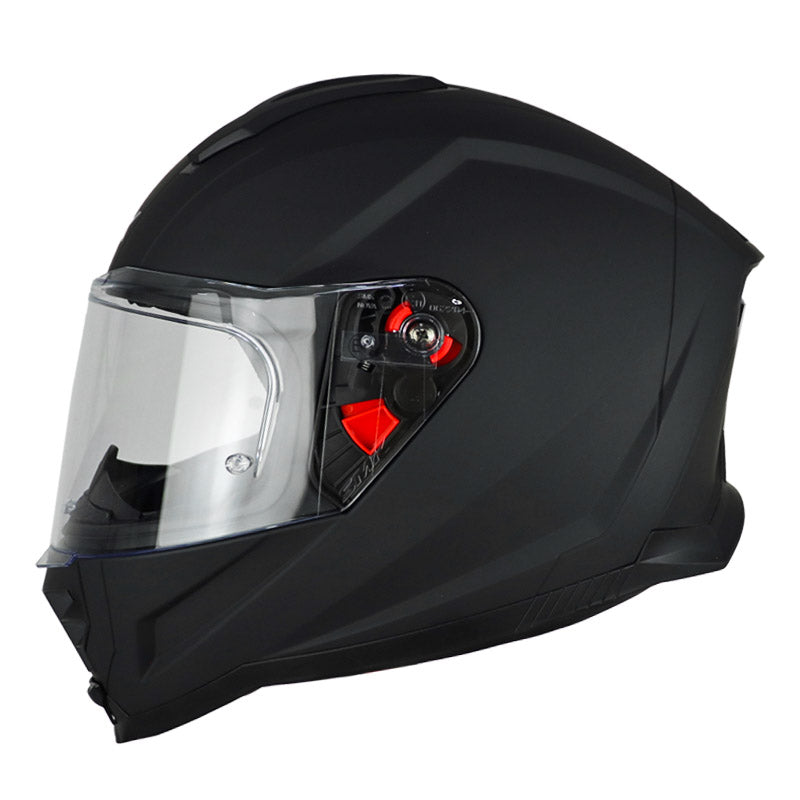 Casco Smk Nova Solid Negro
