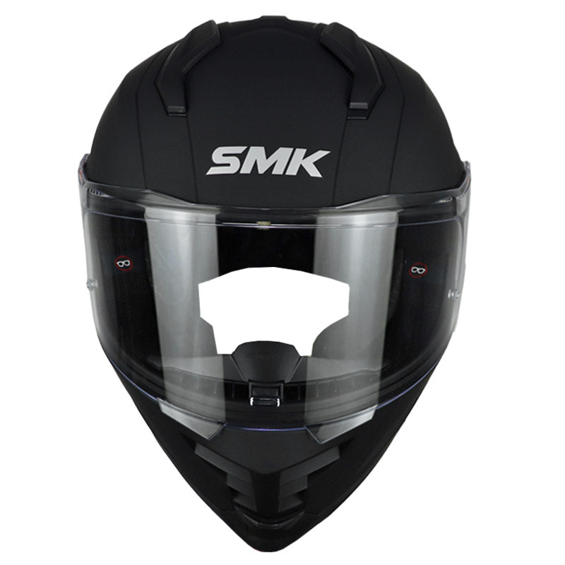 Casco Smk Nova Solid Negro