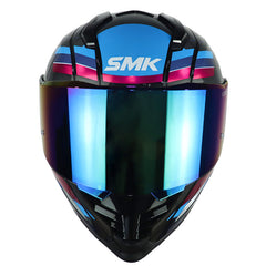 Casco Smk Nova Track Azul Rosado