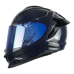 Casco Smk Titan Carbon Azul