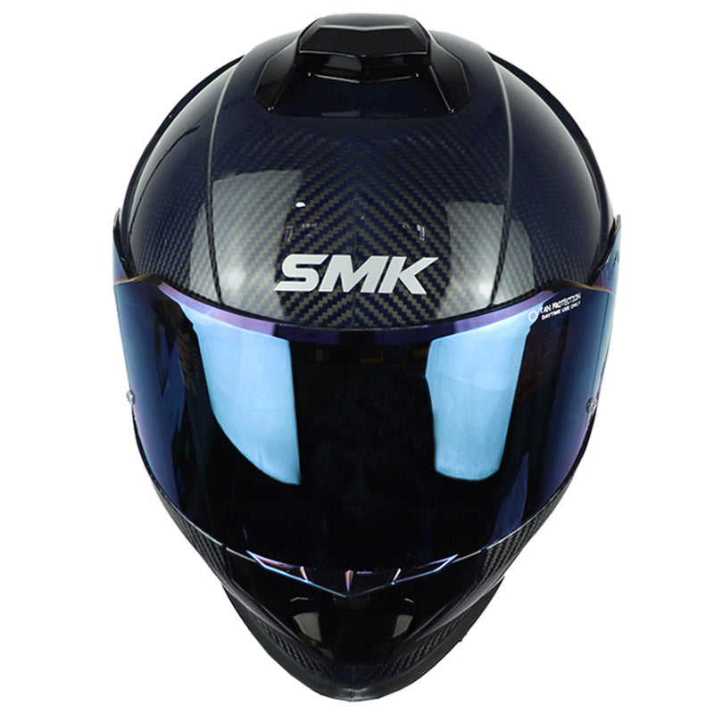 Casco Smk Titan Carbon Azul