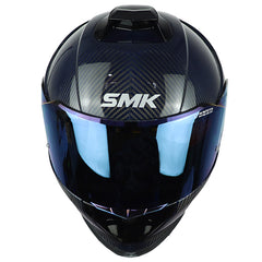 Casco Smk Titan Carbon Azul