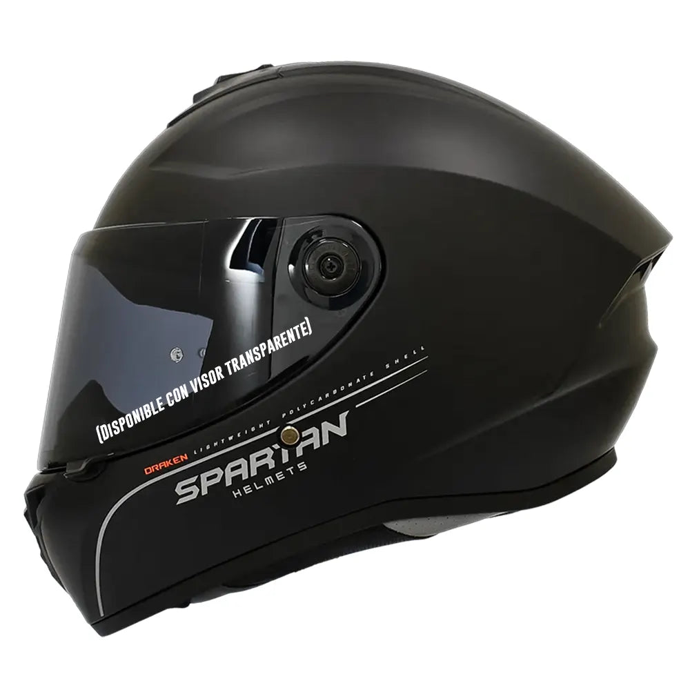 Casco Spartan Draken A3 Negro