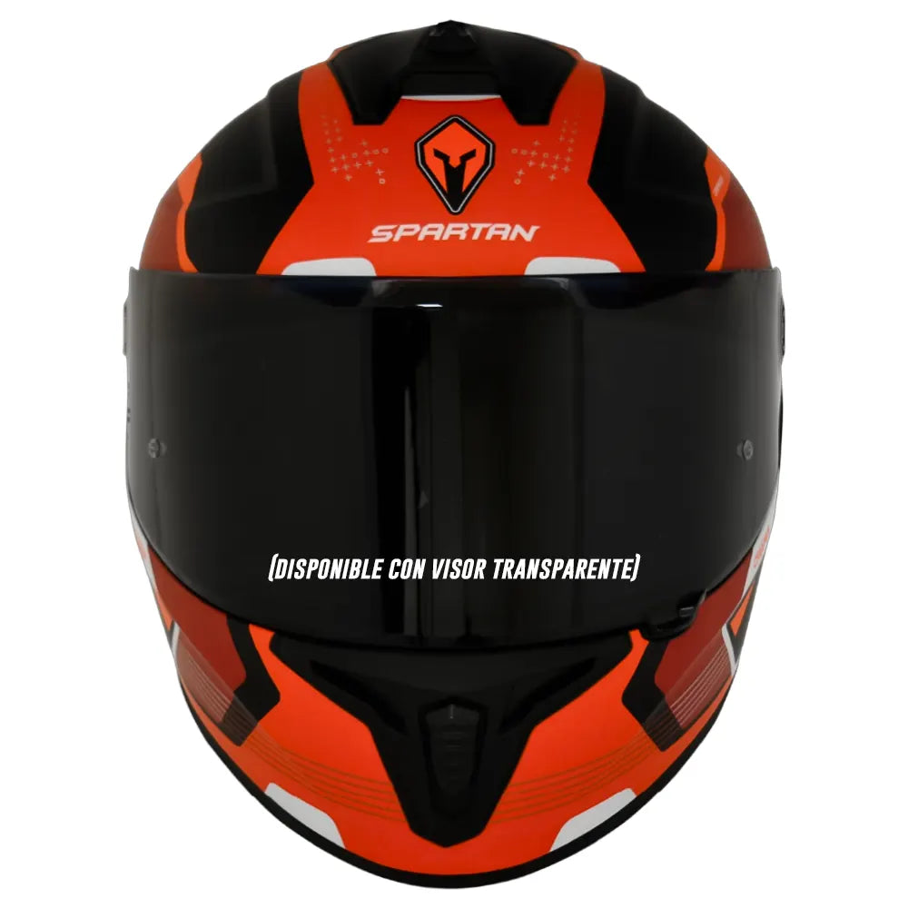 Casco Spartan Draken Creeper Rojo