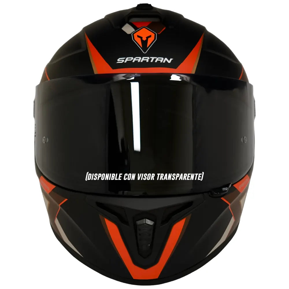 Casco Spartan Draken Frantic Negro Camo Café