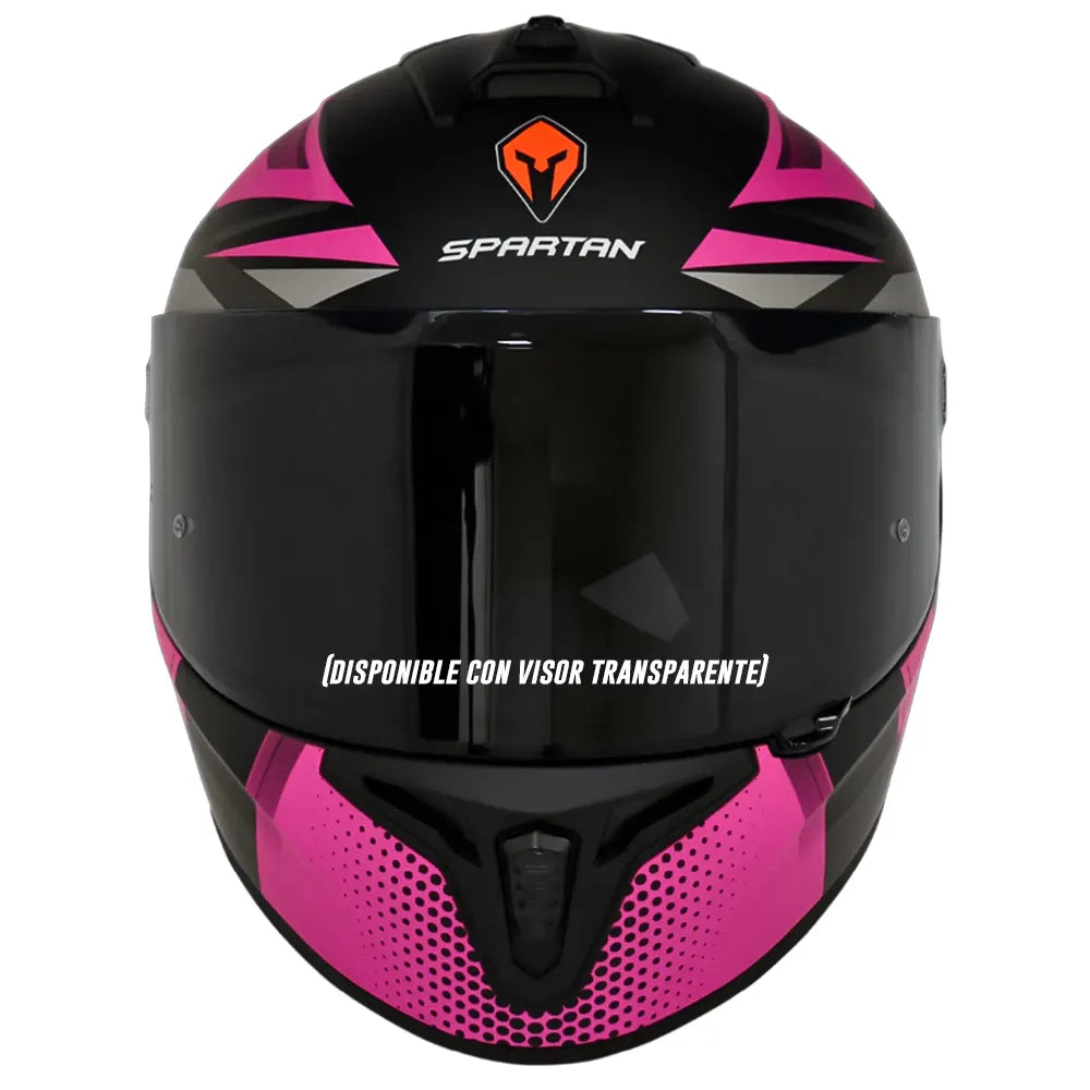 Casco Spartan Draken Ronin Fucsia