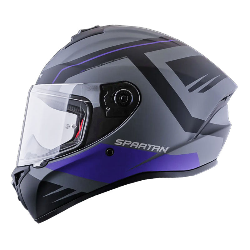 Casco Spartan Draken S Aircraft Gris Morado