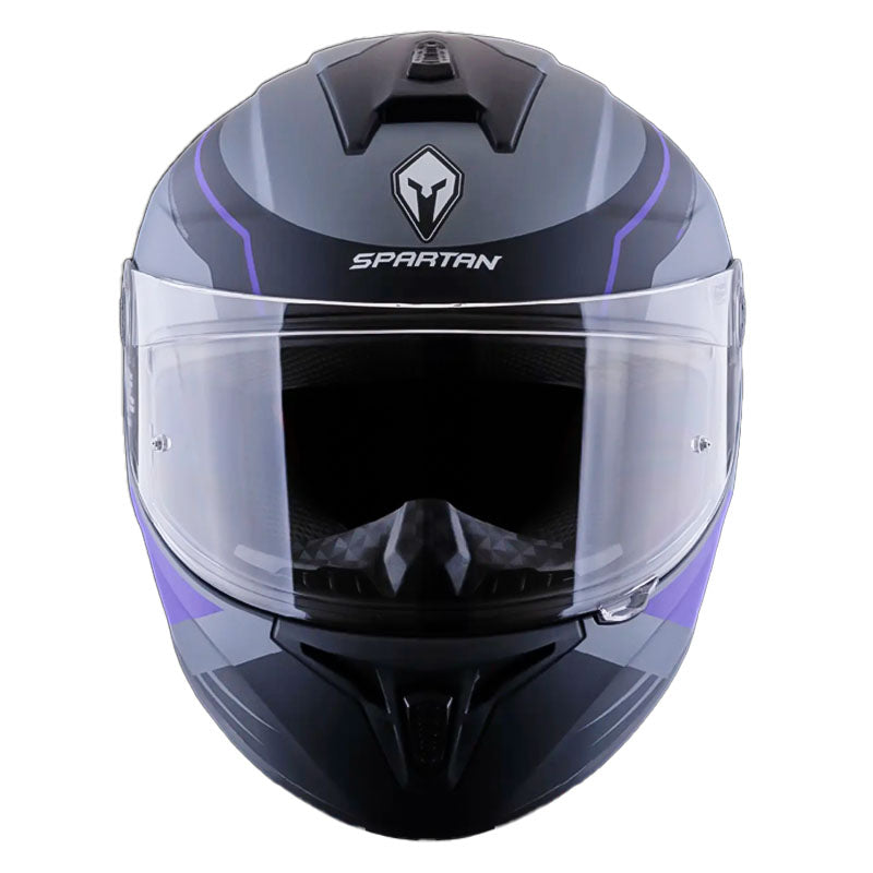 Casco Spartan Draken S Aircraft Gris Morado