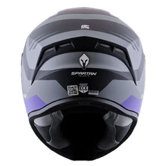 Casco Spartan Draken S Aircraft Gris Morado