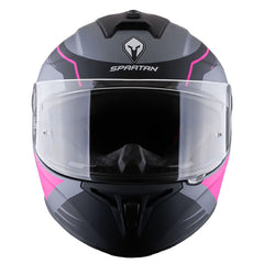 Casco Spartan Draken S Aircraft Gris Rosado
