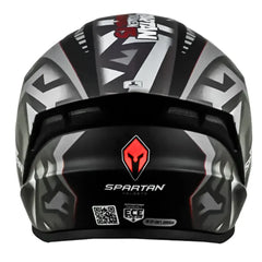 Casco Spartan Draken S Jolly Negro Gris
