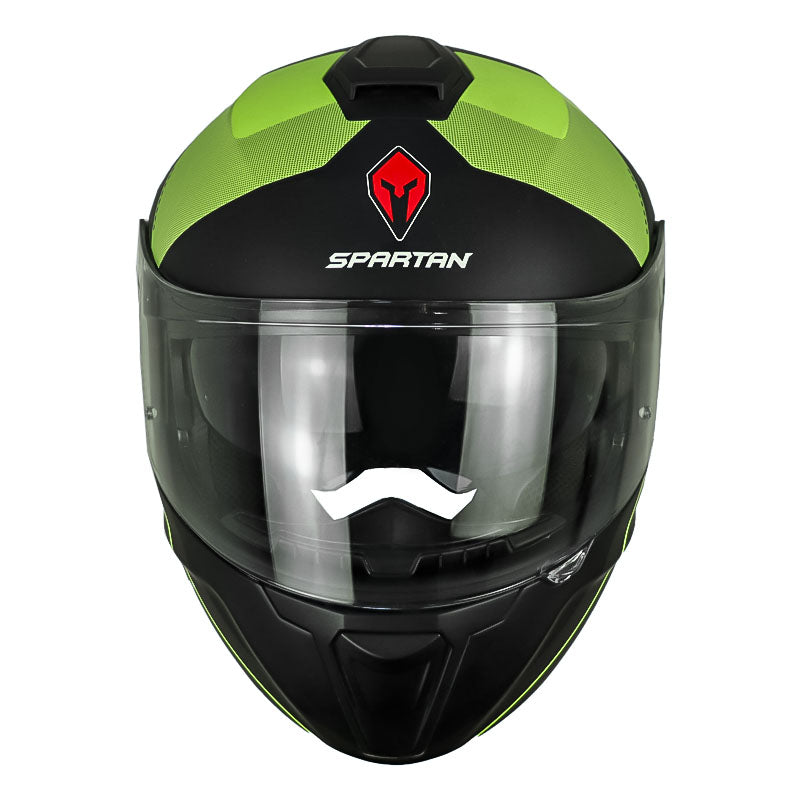 Casco Spartan Gecko Sv Epic Gris Amarillo