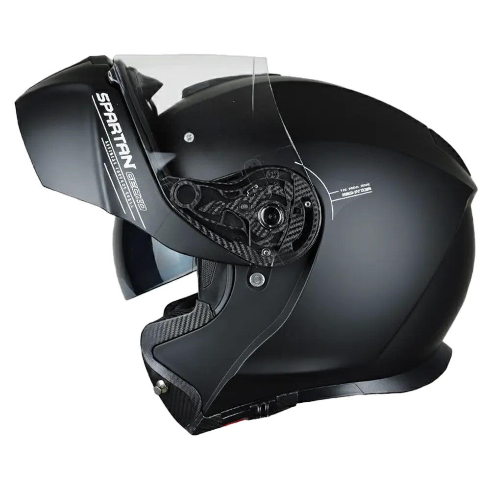 Casco Spartan Gecko Sv Solid Negro