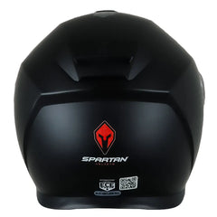 Casco Spartan Gecko Sv Solid Negro
